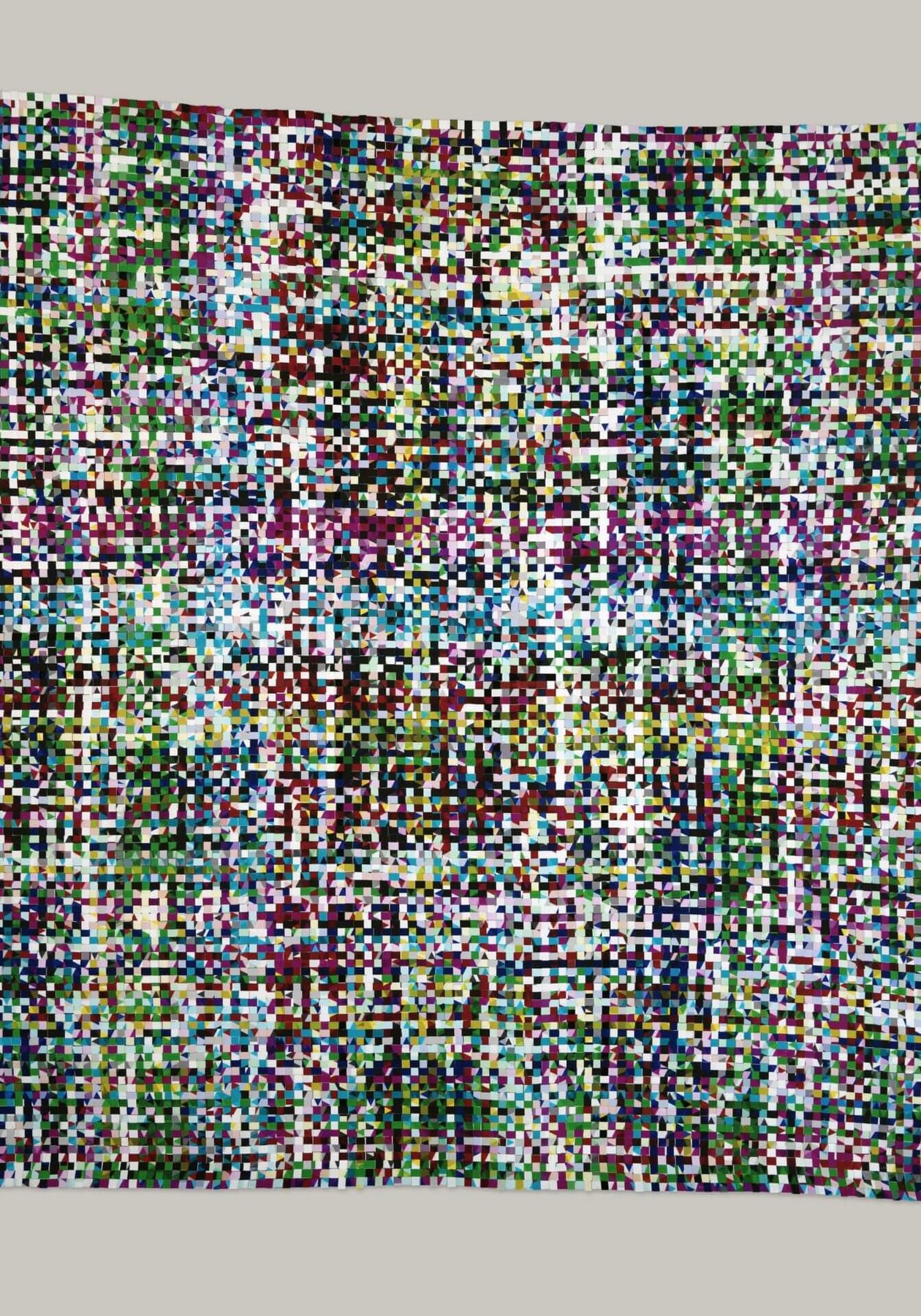 bunt flimmernden Pixelspiel