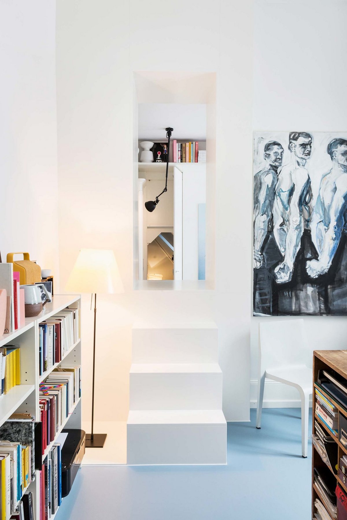  Arbeiten Info Weihergasse Bern Interior Design – Einrichtung, Material und Licht, Kunst